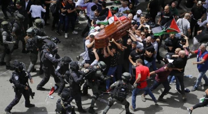 نتائج تحقيق الاحتلال في الاعتداء على جنازة شيرين أبو عاقلة QKvL3
