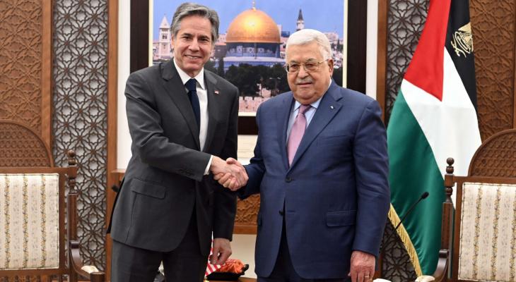 وزير خارجية أمريكا يطالب بإعادة الهدوء في فلسطين