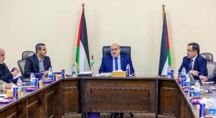 لجنة متابعة العمل الحكومي بغزّة تتخذ عدة قرارات في جلستها الأسبوعية