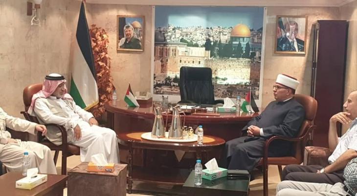 وزير الأوقاف الفلسطيني يلتقي بنظيره الأردني في مكة المكرمة