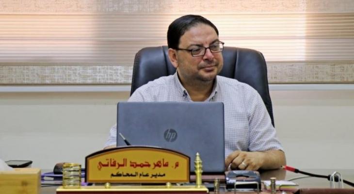 غزة: مدير عام المحاكم يُعلن زيادة عدد القضاة والمحاكم