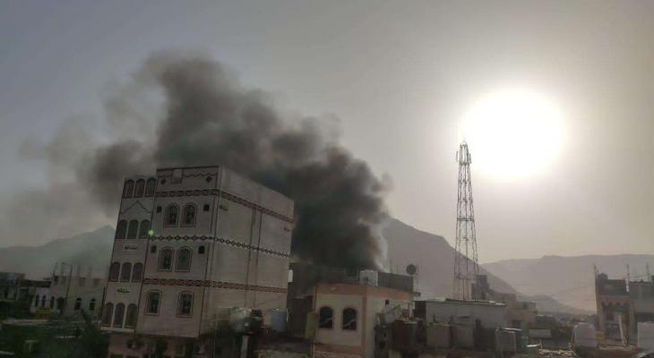 اليمن.. قتلى ومصابون في انفجار متجر أسلحة.jpeg