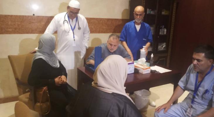 البعثة الطبية الفلسطينية المرافقة للحجاج