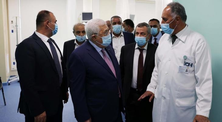 الرئيس عباس: أجريت فحوصات روتينية والنتائج جيدة