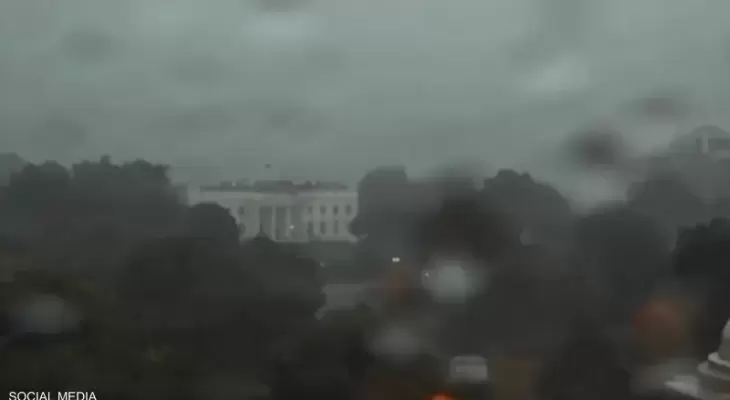 بالفيديو: صاعقة تقتل شخصين قرب البيت الأبيض