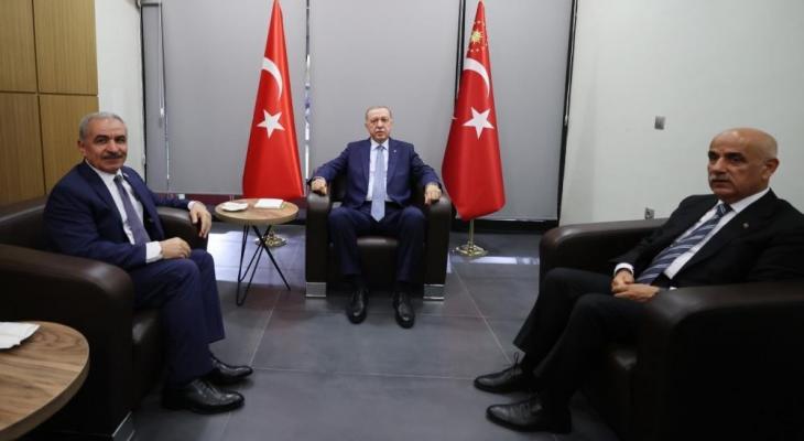 تفاصيل لقاء اشتية مع أردوغان في تركيا.jpg