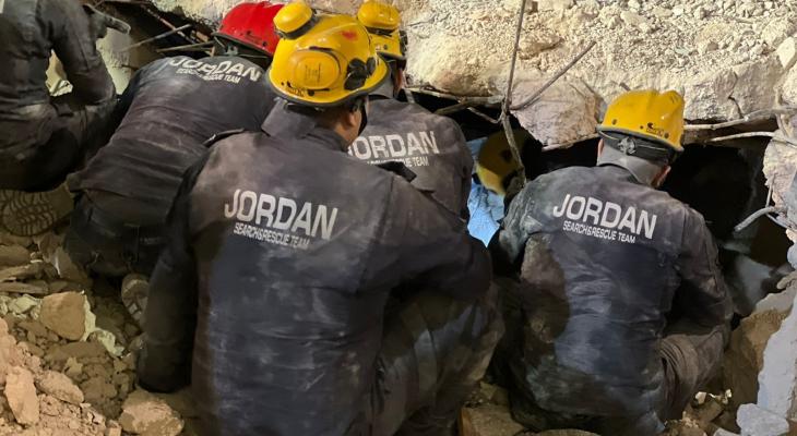 ارتفاع حصيلة وفيات حادث انهيار مبنى سكني في عمان