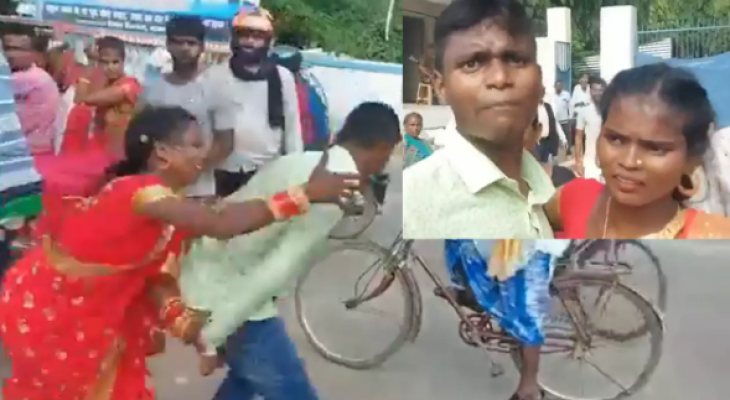 هندي يهرب من خطيبته