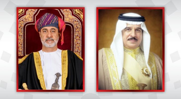 سلطان عمان وملك البحرين