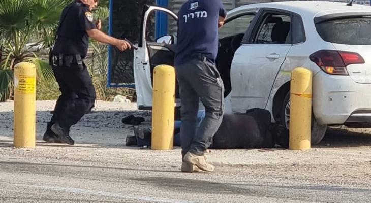 إطلاق النار على فلسطني بزعم تنفيذ عملية دهس
