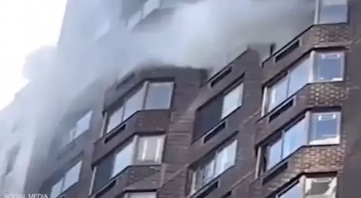 بالفيديو.. حريق بطارية "سكوتر" يوقع عشرات الإصابات بنيويورك