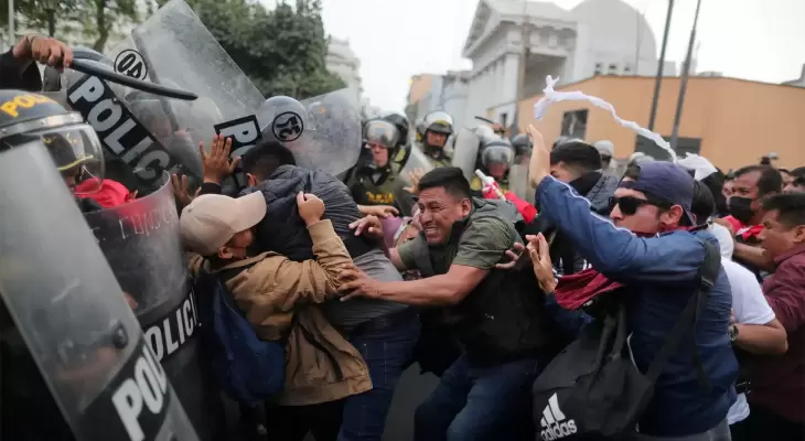 تظاهرات البيرو