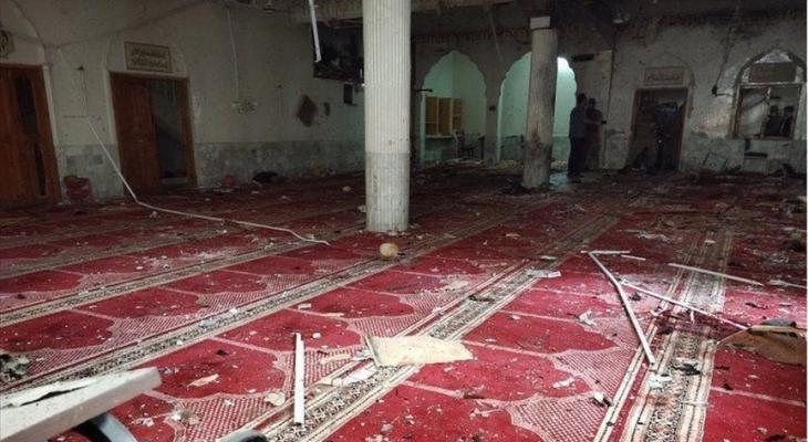 تفجير مسجد في بيشاور