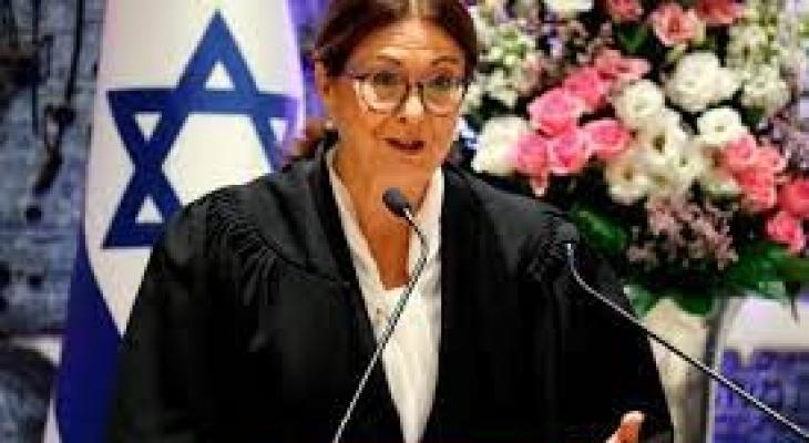 رئيسة المحكمة العليا "الإسرائيلية" تشن هجومًا على مشروع تعديل النظام القضائي
