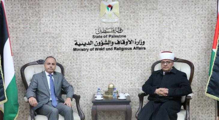 طالع تفاصيل لقاء الوزير البكري بالسفير المصري لدى فلسطين