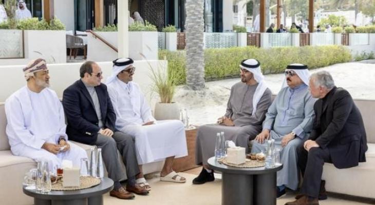 تفاصيل اجتماع قادة 5 دول عربية في أبو ظبي.jpg