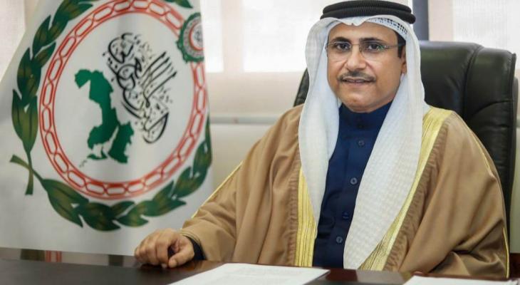 "العسومي" يؤكد دعم البرلمان العربي لمخرجات القمة الثلاثية في العلمين