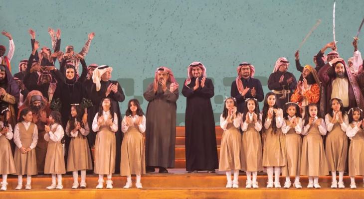 العرض المسرحي "معلقاتنا امتداد أمجاد" يستلهم التراث السعودي