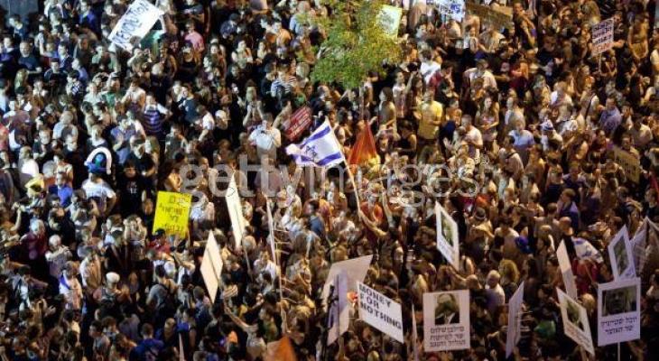 تظاهرات تل ابيب