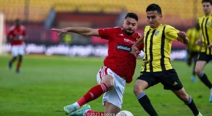الأهلي يحبط مغامرة المقاولون ويعزز صدارة الدوري المصري N9FL9