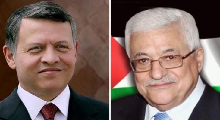 الرئيس والعاهل الأردني يتبادلان التهاني بحلول رمضان.jpg