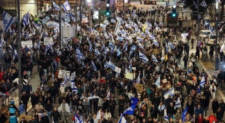 استمرار الاحتجاجات "الإسرائيلية" ضد حكومة نتنياهو