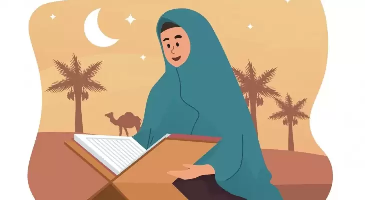 كلام جميل عن وداع يوم في رمضان