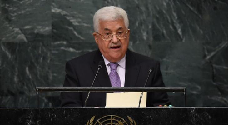 الرئيس عباس والأمم المتحدة