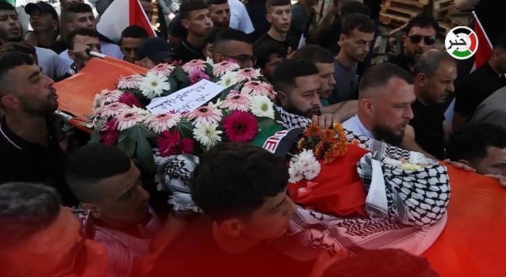 جماهير غفيرة تُشيع جثمان الطفل الشهيد محمد التميمي في رام الله