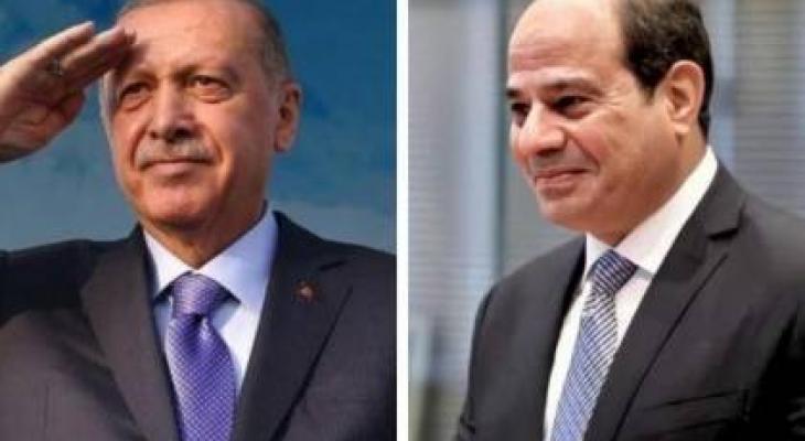 أردوغان يوجه دعوة لنظيره المصري لزيارة تركيا