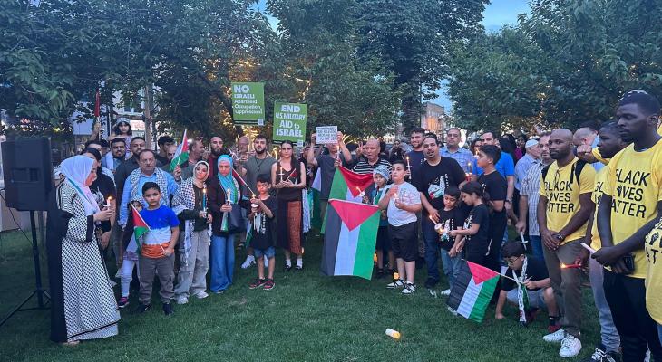 انطلاق مسيرات ووقفات تضامنية دولية مع الفلسطينيين 