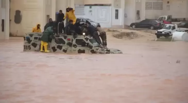 إعصار ليبيا
