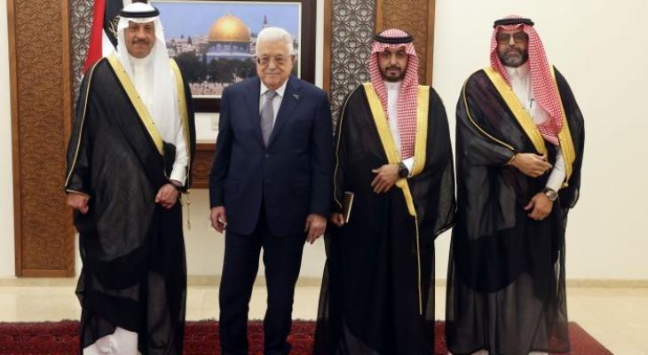 الرئيس عباس يتقبّل أوراق اعتماد سفير السعودية لدى فلسطين