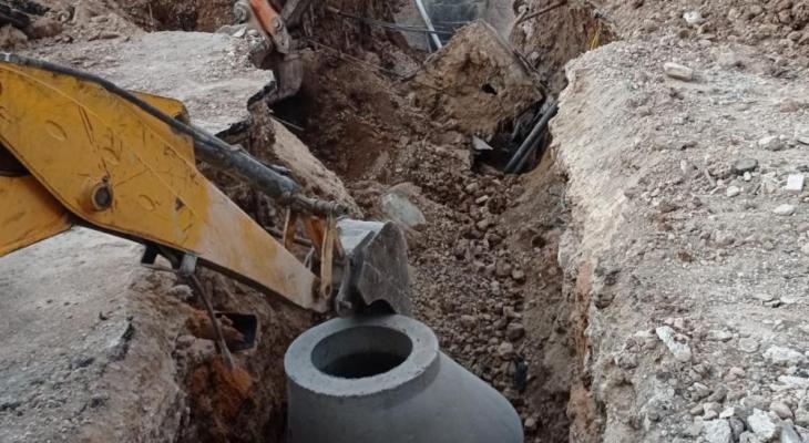وفاة عاملين أثناء عملية إصلاح وتأهيل أحد شوارع مدينة نابلس