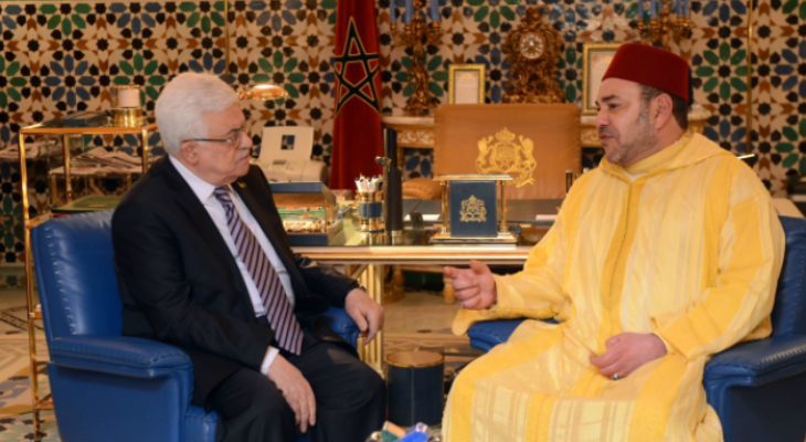 عباس وملك المغرب