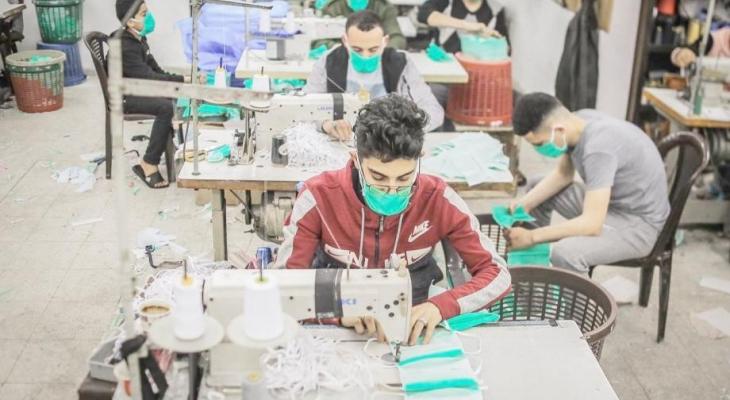 مصانع الخياطة بغزة