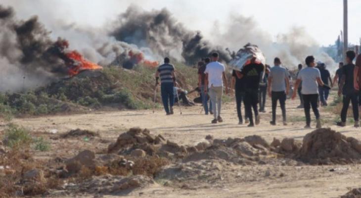 جيش الاحتلال ينشر مشاهد لقصفه نقطة للضبط الميداني شرق غزّة 
