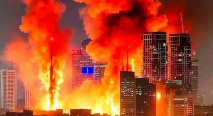 إيران تدمر مباني في تل أبيب