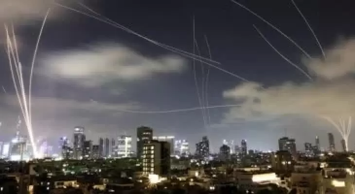 قصف ايران