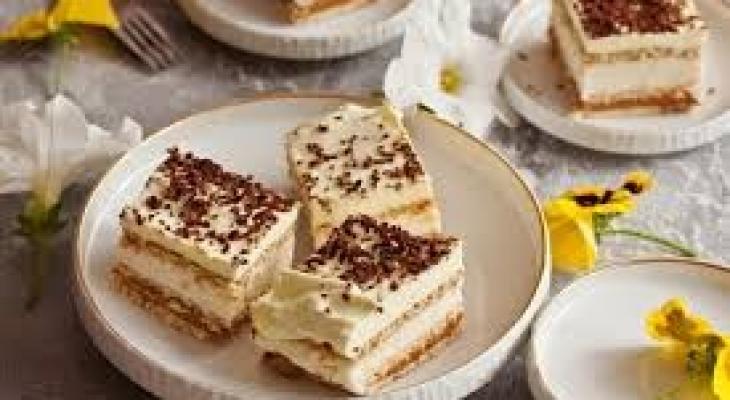 حلى بارد بالبسكويت