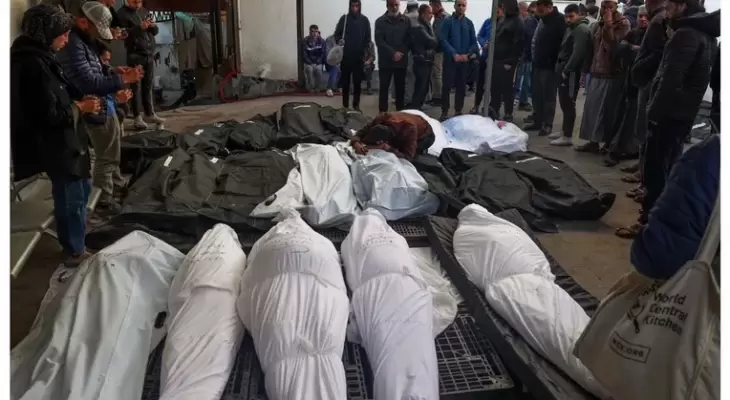 جثامين شهداء خلال حرب غزة