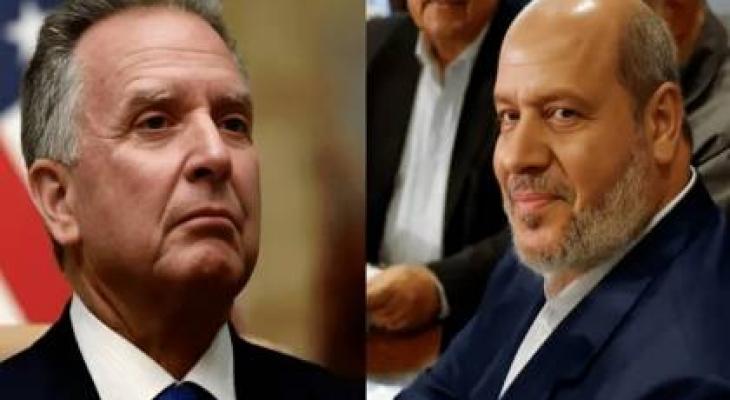لمبعوث الأمريكي ستيف ويتكوف والقيادي في حركة حماس خليل الحية