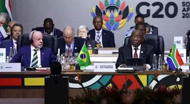انطلاق فعاليات قمة مجموعة العشرين في جنوب إفريقيا
