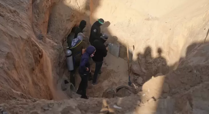 انتشال رُفات أسير إسرائيلي في غزة