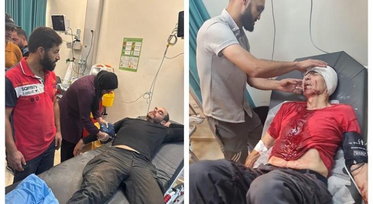 إصابات في اعتداء للمستعمرين في بلدة بيتا