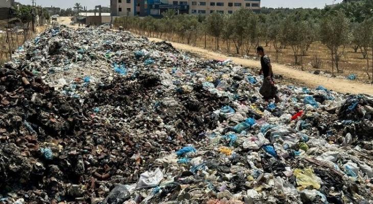 أزمة النفايات في غزة