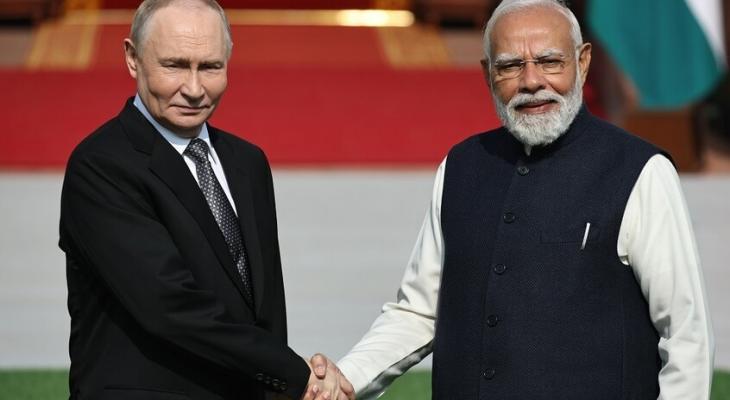 بوتين ومودي