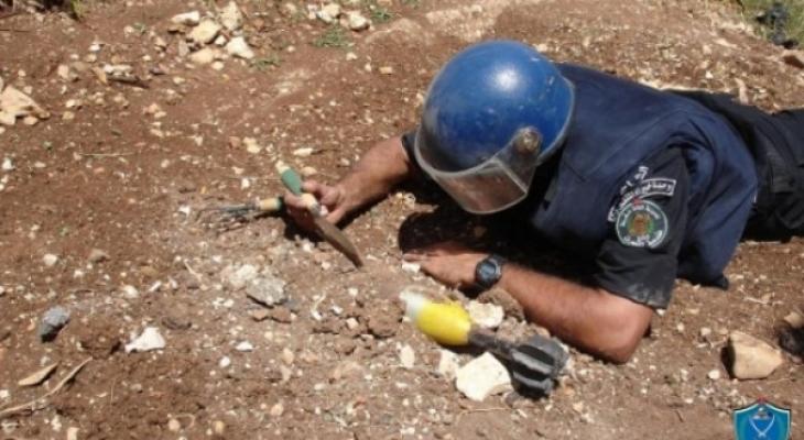 الشرطة تتلف جسم مشبوه في قباطية جنوب جنين