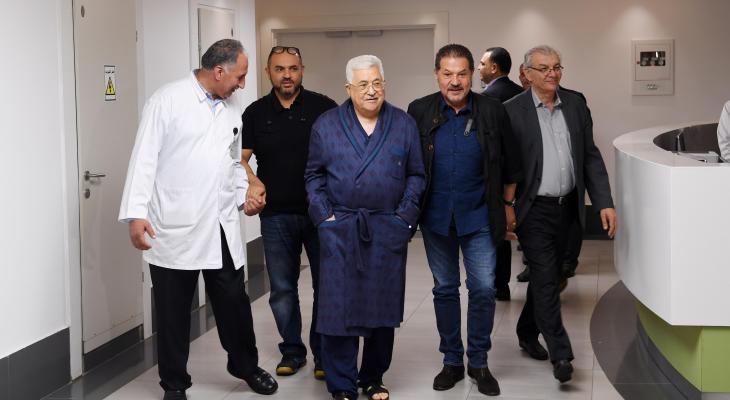 الرئيس عباس يجري فحوصات طبية 