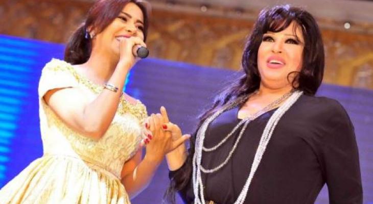 بالفيديو :فيفي عبده تهنّئ شيرين على طريقتها!